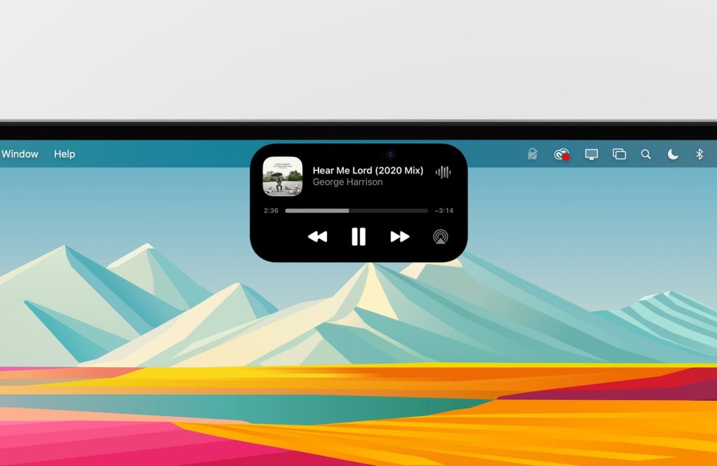 dynamic island macbook pro