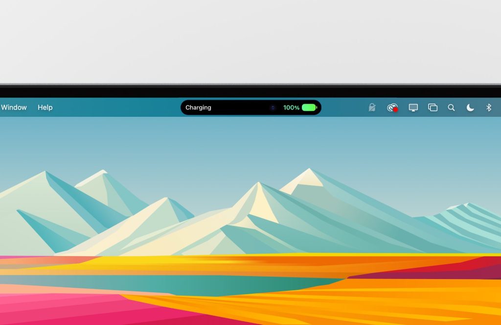 dynamic island macbook pro