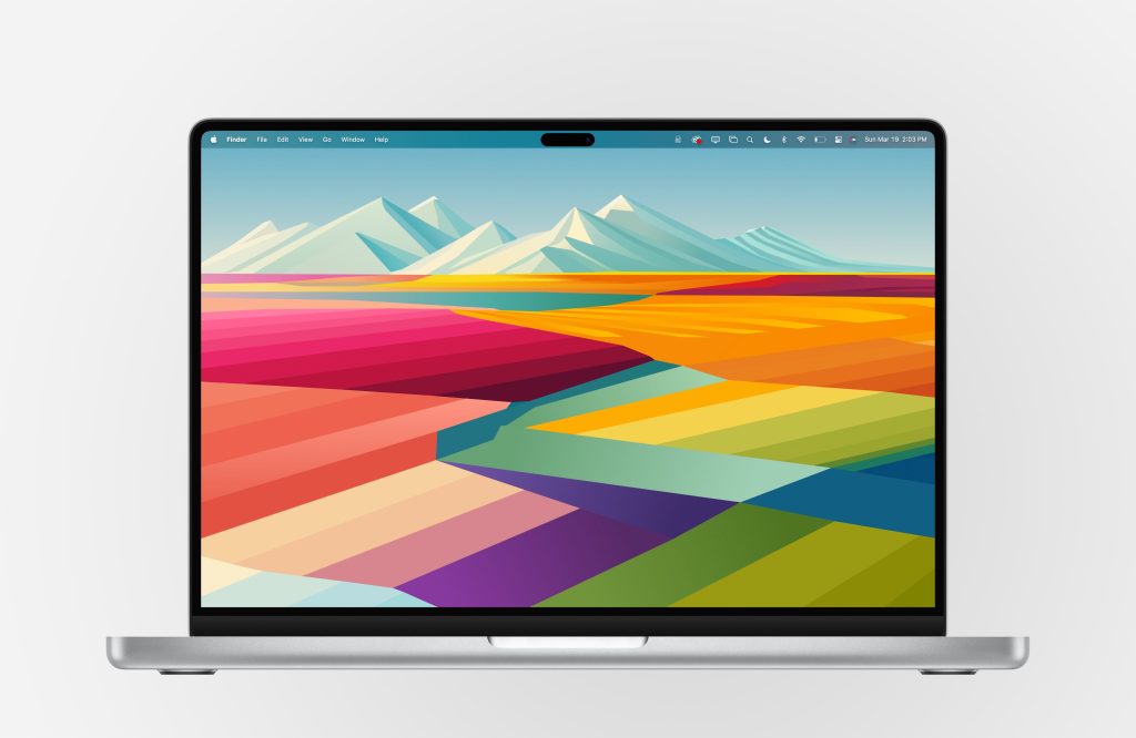 dynamic island macbook pro