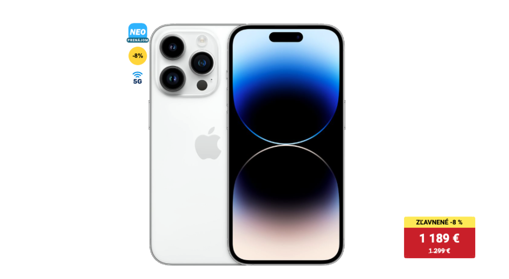 zľava na iphone 14 pro